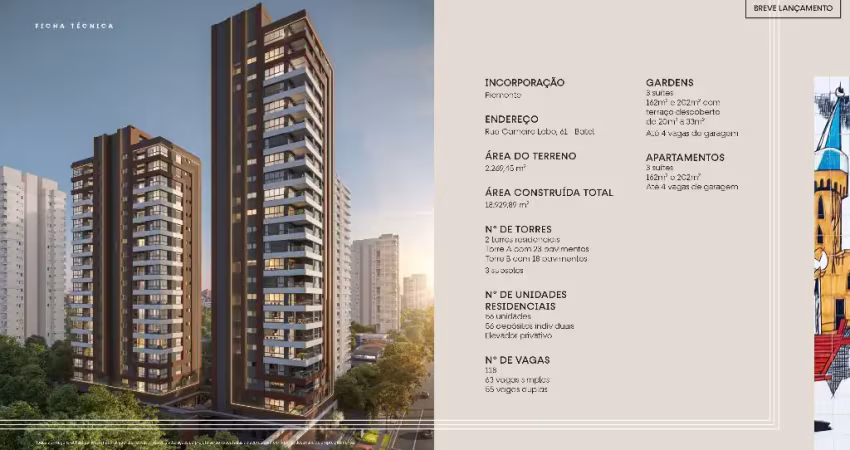 Lançamento alto padrão no batel  Curitiba 3 quartos