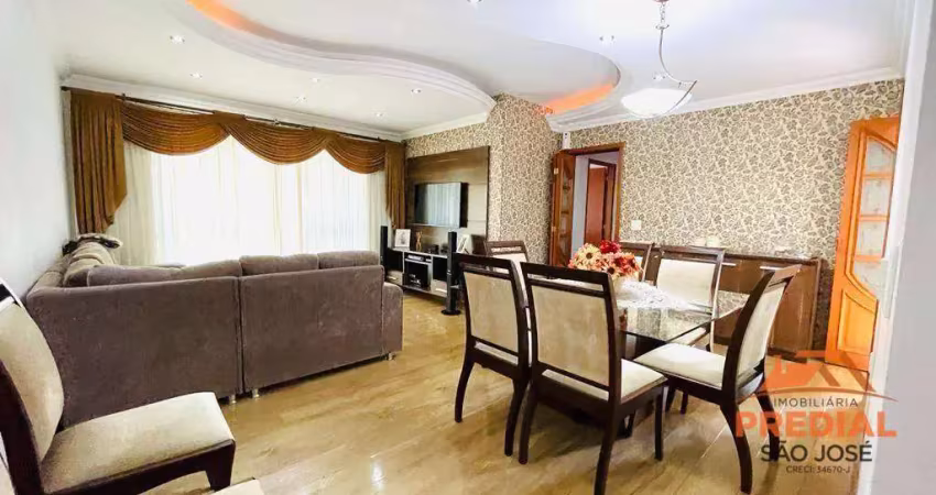 Apartamento com 3 dormitórios à venda, 107 m² - jardim aquarius - são josé dos campos/sp