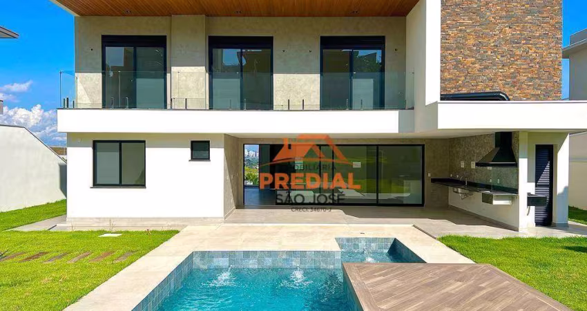 Casa com elevador e 4 suítes à venda, 437 m² - Condomínio Reserva do Paratehy - São José dos Campos/SP