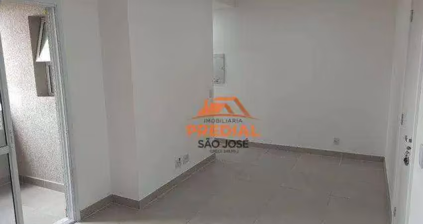 Apartamento com 2 dormitórios - 55 m²  - vila industrial - são josé dos campos/sp