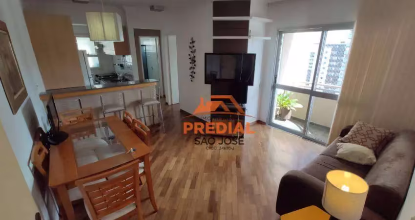 Apartamento com 2 dormitórios para alugar, 56 m² - jardim aquarius - são josé dos campos/sp