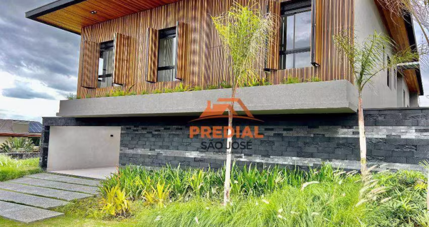 Casa com 4 dormitórios à venda, 600 m² por R$ 6.450.000,00 - Condomínio Reserva do Paratehy - São José dos Campos/SP