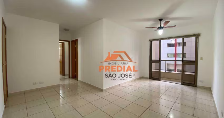 Apartamento com 2 dormitórios para alugar, 78 m² por R$ 4.406,22/mês - Jardim Aquarius - São José dos Campos/SP