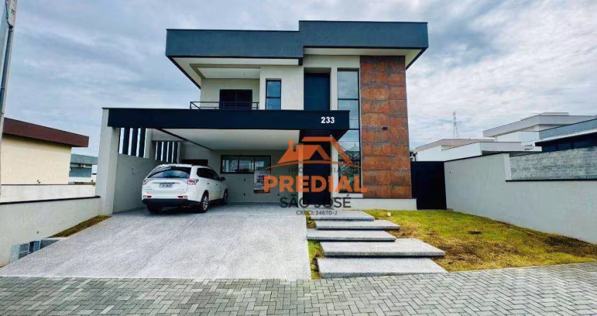 Reserva Rudá | Sobrado 220m² de construção |  3 Suítes com varanda, Área gourmet, 2 Vagas