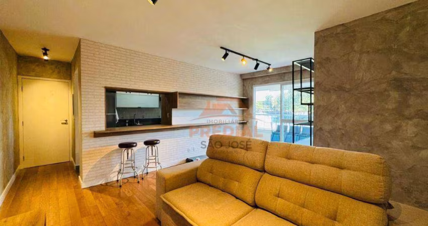 Apartamento com 3 dormitórios à venda, 87 m² - Conjunto Residencial Trinta e Um de Março - São José dos Campos/SP