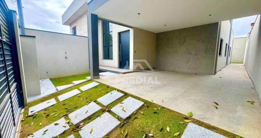 Casa com 3 dormitórios à venda, 174 m² por r$ 1.050.000,00 - loteamento villa branca - jacareí/sp