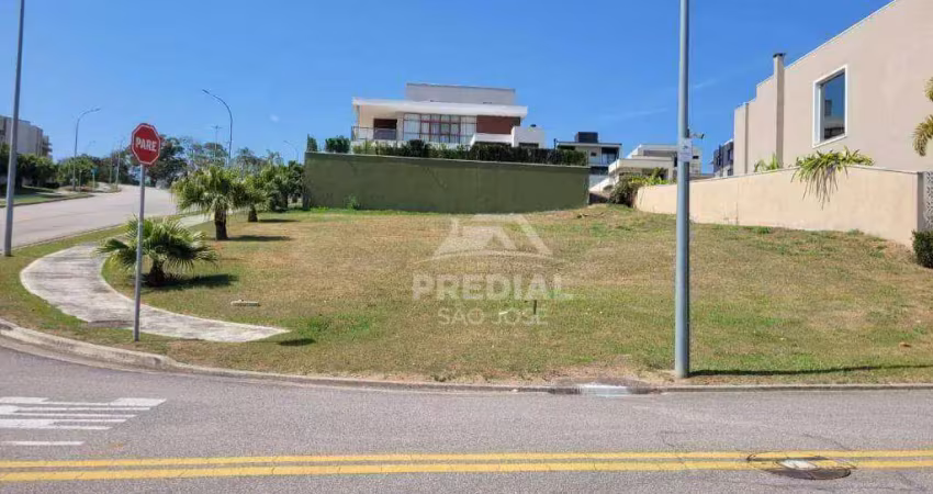 Terreno em condomínio fechado à venda na Rua Bem-te-vi, Condomínio Residencial Alphaville, São José dos Campos