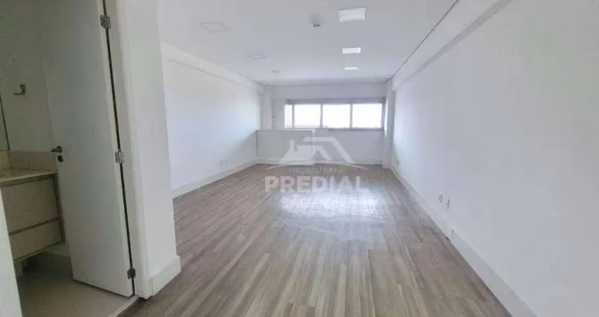 Sala comercial no jardim aquarius com 37m² e 1 vaga de garagem