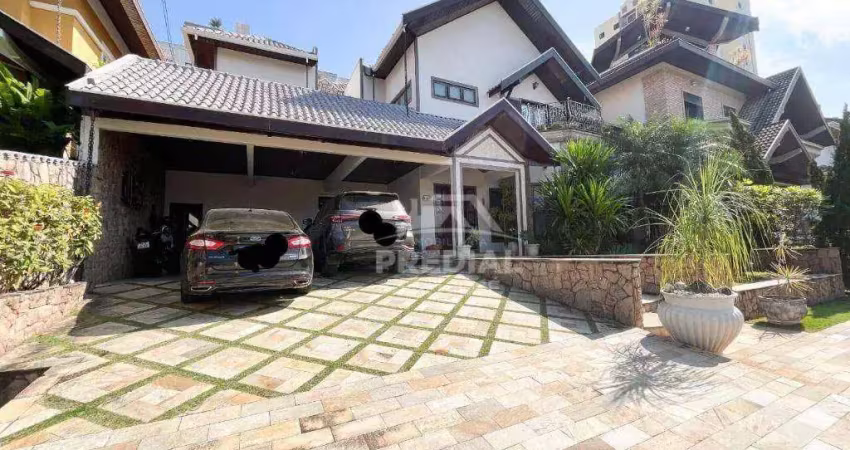 Casa com 4 dormitórios para alugar, 322 m² por r$ 16.885,00/mês - jardim aquarius - são josé dos campos/sp