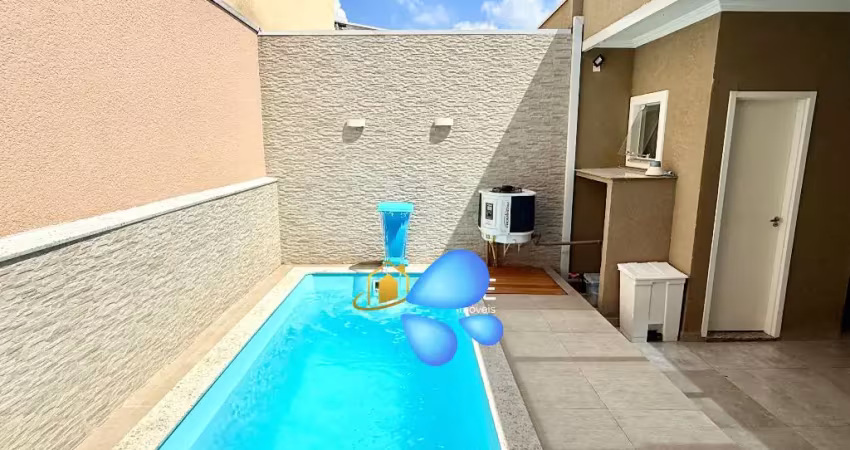 A casa dos seus sonhos te espera, piscina aquecida para o ano todo!