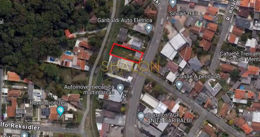 <p> </p><p>ÓTIMO TERRENO COMERCIAL Á VENDA NA RUA ANITA GARIBALDI</p>