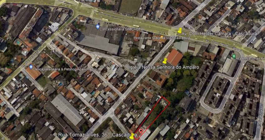 Terreno à venda na Rua Tomás Alves, Cascadura, Rio de Janeiro - RJ