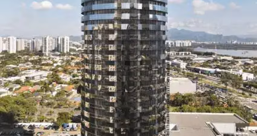 Flat à venda na avenida das américas, barra da tijuca, rio de janeiro - rj