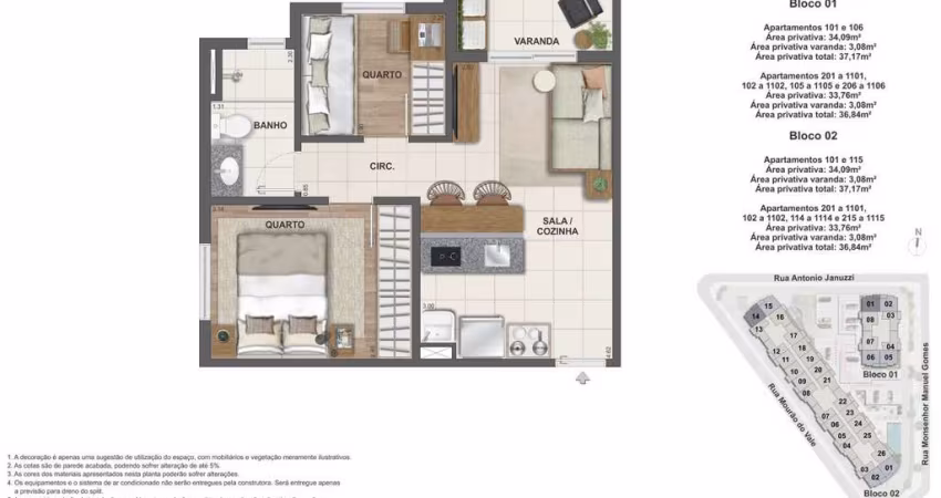 Apartamento à venda na Rua Monsenhor Manuel Gomes, São Cristóvão, Rio de Janeiro - RJ