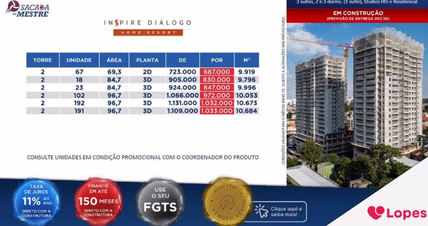 Apartamento à venda na Rua Genésio Arruda, Chácara Inglesa, São Paulo - SP