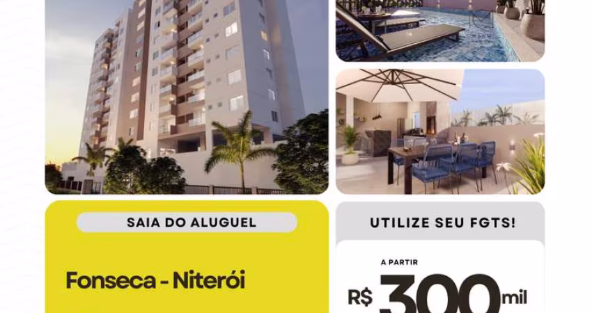 Apartamento à venda na Avenida Professor João Brasil, Fonseca, Niterói - RJ
