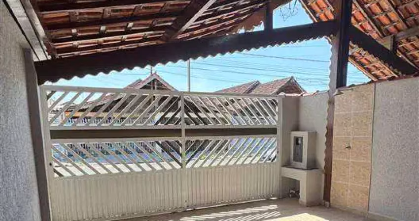 Casa à venda na avenida anita barrella, maracanã, praia grande - sp