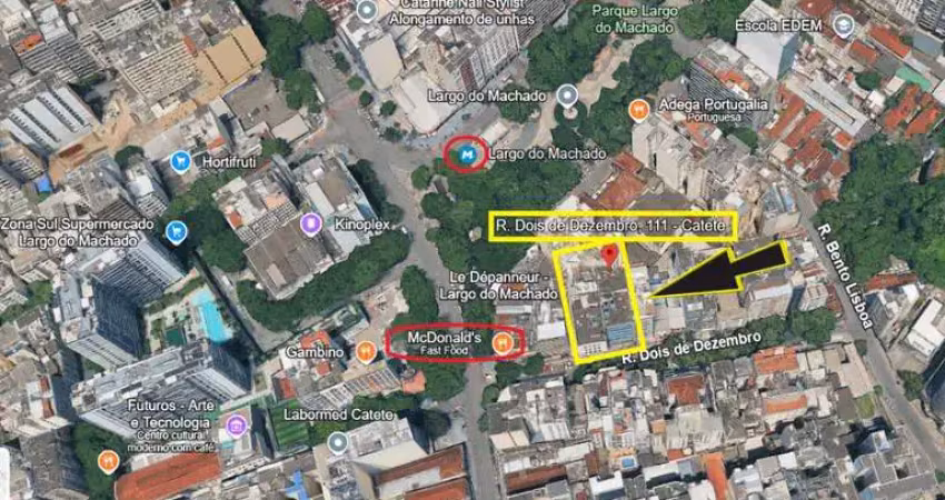Studio à venda na rua dois de dezembro, flamengo, rio de janeiro - rj