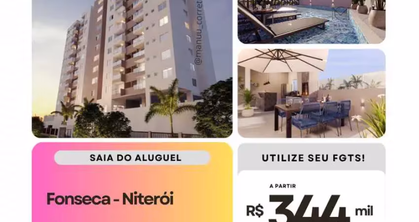 Apartamento à venda na avenida professor joão brasil, fonseca, niterói - rj