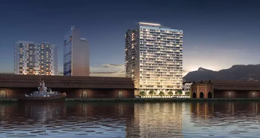 Apartamento à venda na avenida oscar niemeyer, santo cristo, rio de janeiro - rj