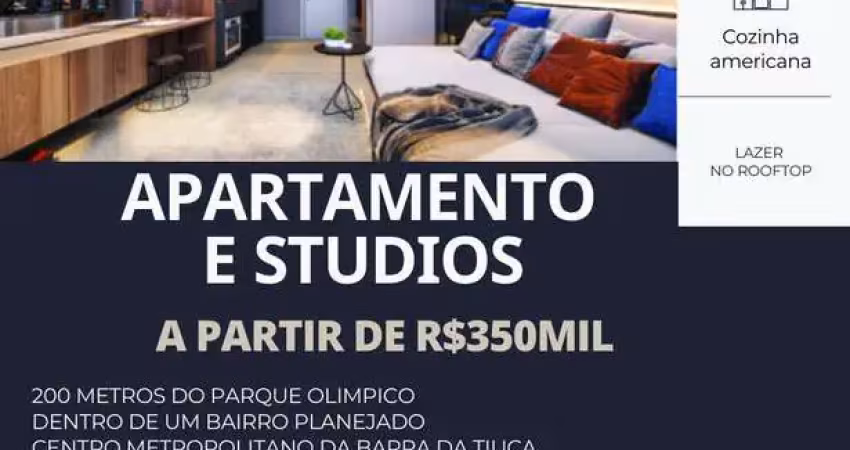 Studio à venda na avenida embaixador abelardo bueno, barra olímpica, rio de janeiro - rj