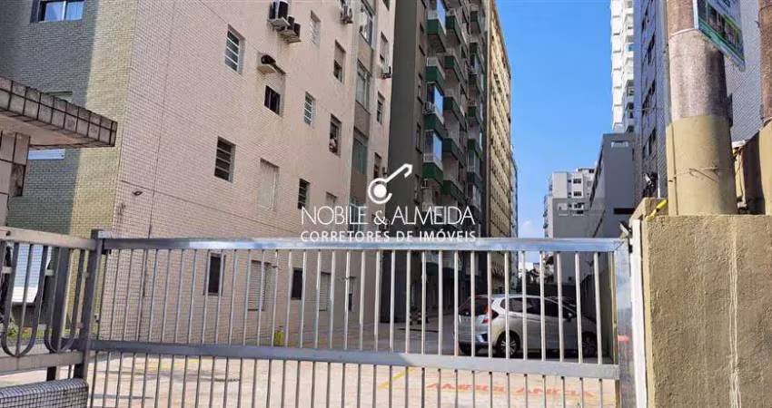 Kitnet à venda na avenida doutor epitácio pessoa, embaré, santos - sp