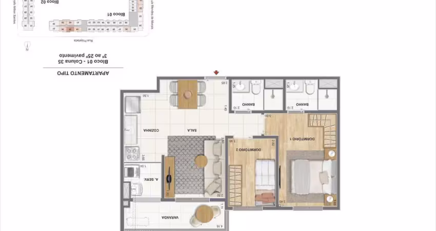 Apartamento à venda na rua general luís mendes de morais, santo cristo, rio de janeiro - rj