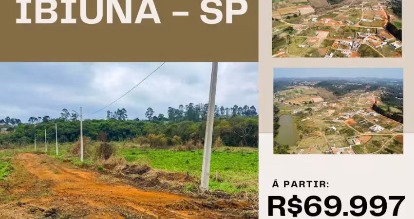 TERRENOS AMPLOS EM IBIÚNA – 500M² OU 600M² PARA CONSTRUIR DO SEU JEITO