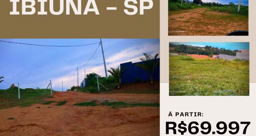 TERRENOS AMPLOS EM IBIÚNA – 500M² OU 600M² PARA CONSTRUIR DO SEU JEITO