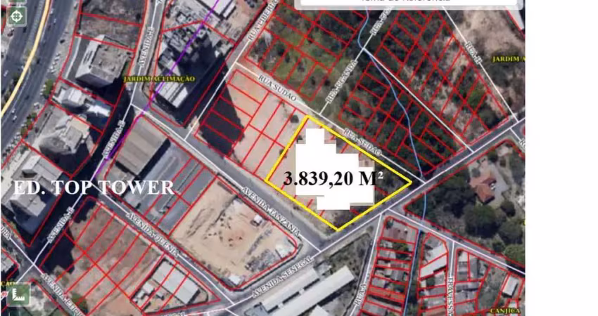 Terreno comercial à venda na Avenida Senegal, Jardim Aclimação, Cuiabá
