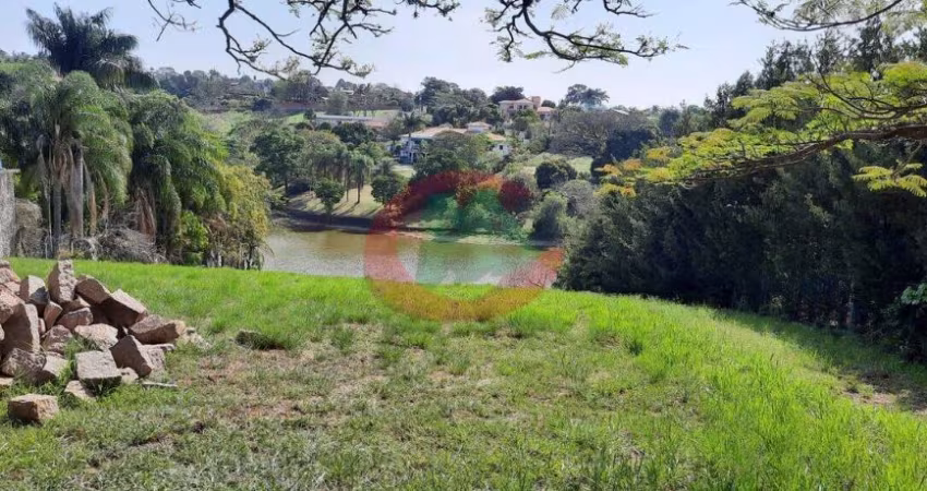 Ótimo Terreno fundo para o lago à venda, 2500 m² por R$ 1.500.000,00 - Colinas do Mosteiro de Itaici - Indaiatuba/SP