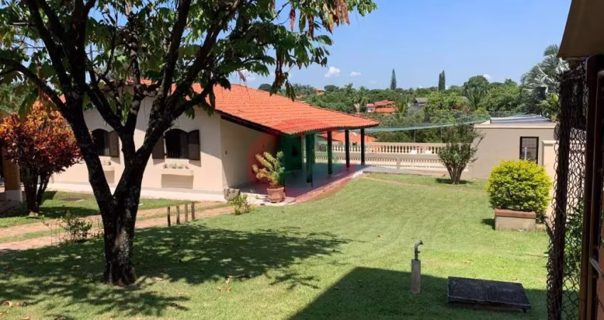 Chácara  fundo para o lago com 4 quartos, 2.500 m², à venda por R$ 1.800.000- Colinas do Mosteiro de Itaici - Indaiatuba/SP