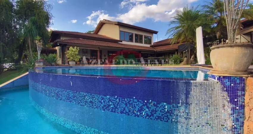 Linda! Chácara com 4 dormitórios à venda, 5000 m² por R$ 6.000.000,00 - Recanto dos Pássaros - Indaiatuba/SP