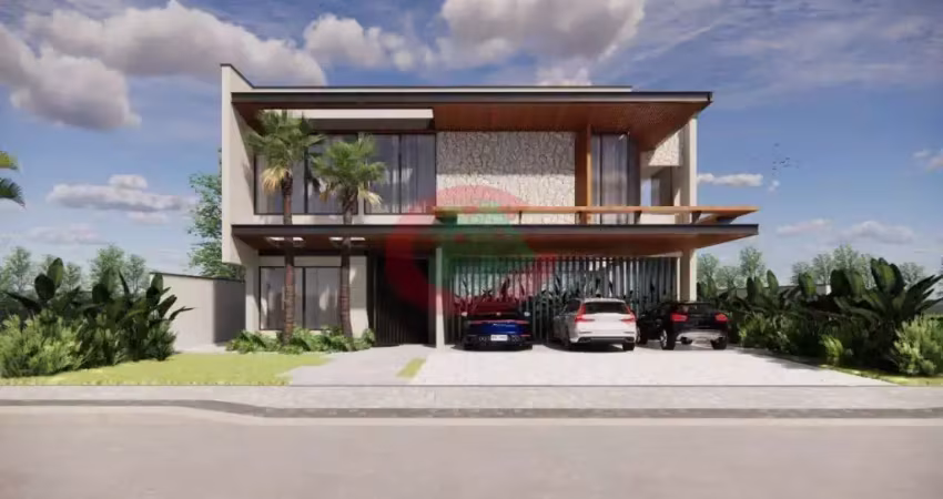 Lindo sobrado com 4 dormitórios à venda, 390 m² por r$ 4.220.000,00 - condomínio villa dos pinheiros - indaiatuba/sp