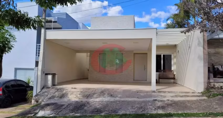 Linda casa com 3 quartos, 110 m², aluguel por r$ 4.500/mês- villaggio di itaici - indaiatuba/sp