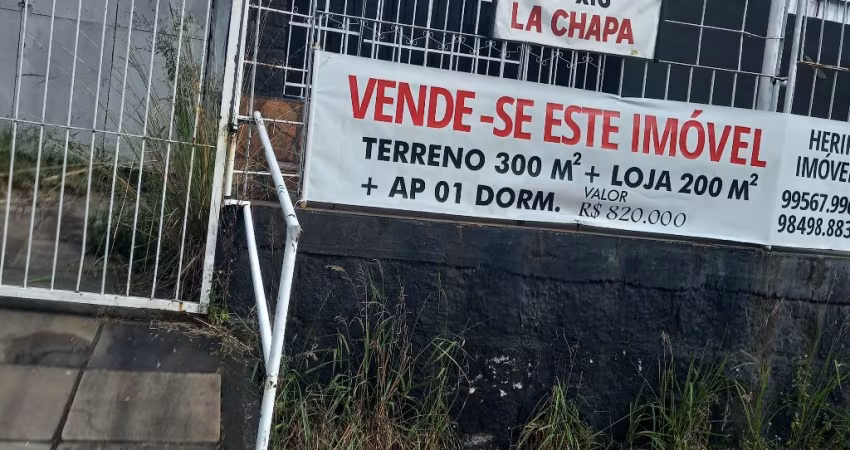 TERRENO COMERCIAL E CASA ALVENARIA PARA DIVERSAS ATIVIDADES NA BALTAZAR 395.