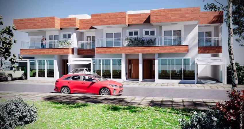 Casa sobrado, em final de construção, ótima localização com 03 d, chur e e gar.