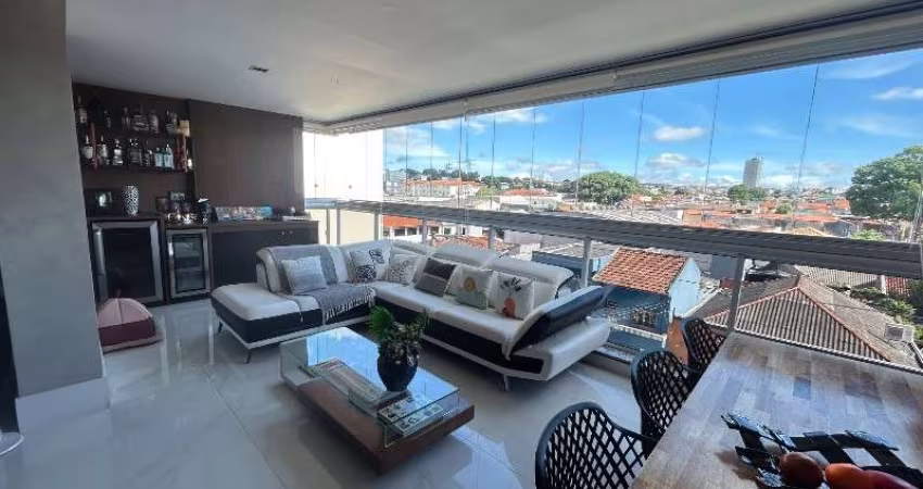 Apartamento de Luxo no Centro de Mogi das Cruzes - 3 quartos, 3 suítes, 2 salas, 5 banheiros, 3 vagas - 170m²