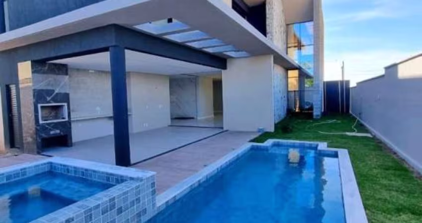 Belíssima casa no Alphaville Ceará com 4 suítes, piscina privativa com hidro