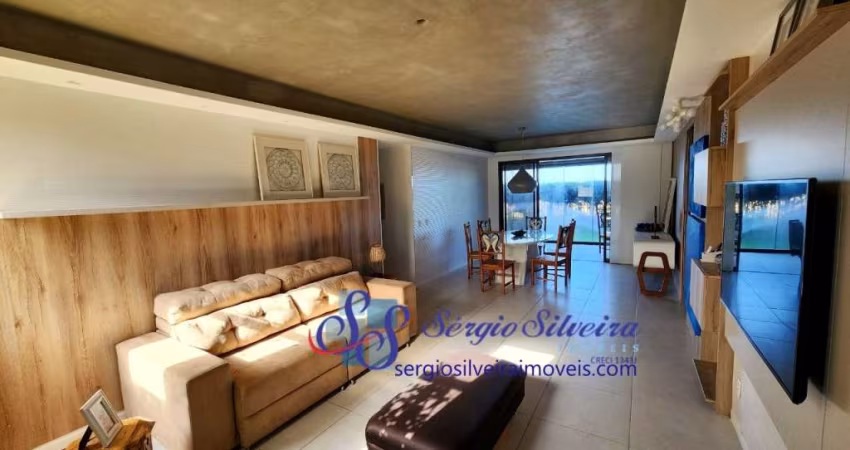 Lindo apartamento térreo e mobiliado no Porto das Dunas com vista para o mar