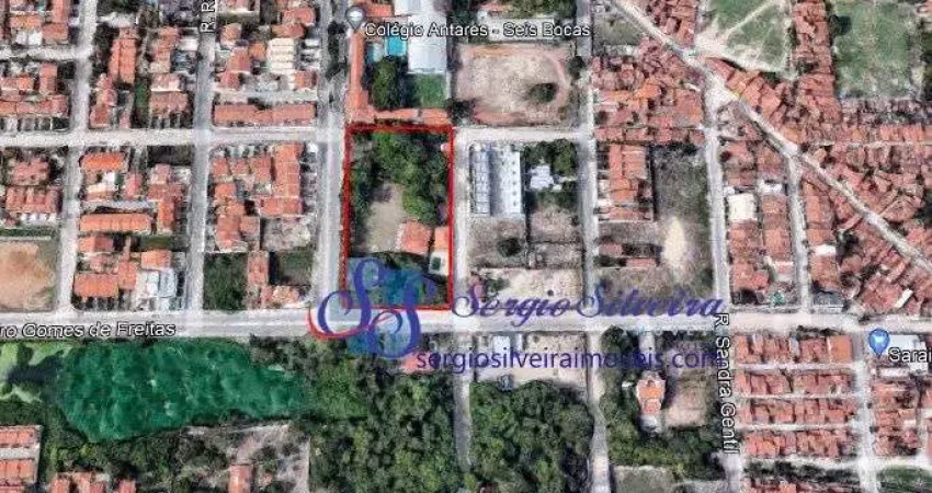 Terreno em condomínio fechado à venda na Avenida Contorno, Seis Bocas, Fortaleza