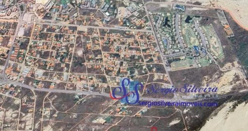 Terreno com vista mar de 1980m² no Porto das Dunas
