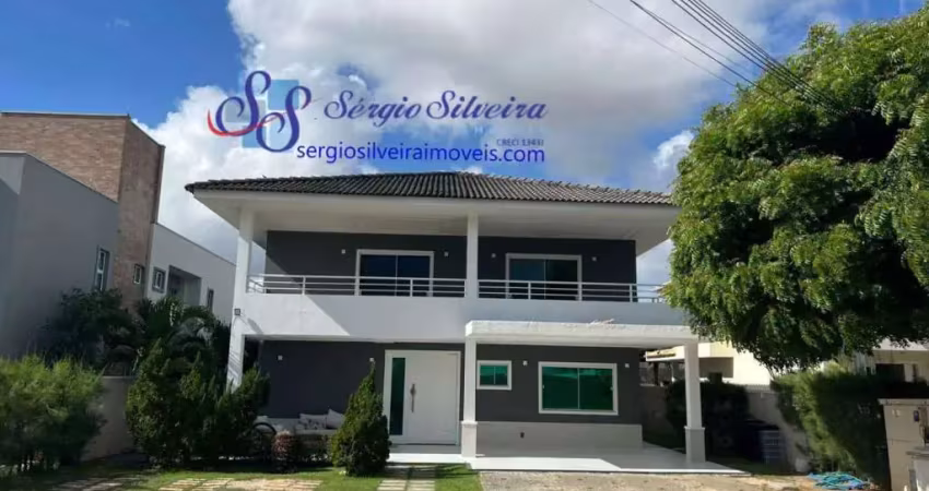 Casa mobiliada e nascente no alphaville eusébio com 3 suítes