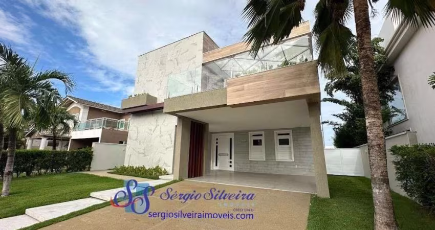 Casa espetacular no Alphaville Fortaleza com 4 suítes e lazer completo.