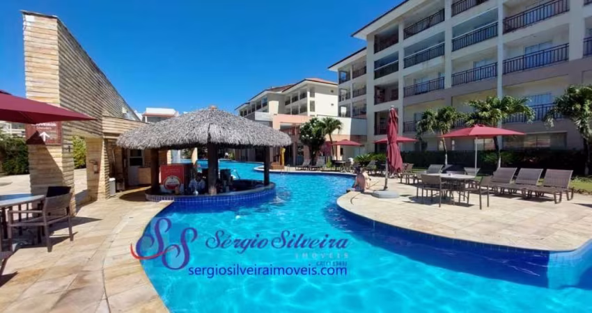 Apartamento mobiliado no Wellness Beach Park com lazer completo.
