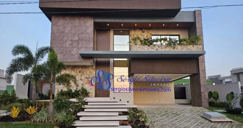 Luxuosa casa na Cidade Alpha com 4 suítes e lazer completo!