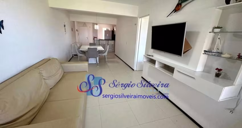Apartamento mobiliado, nascente e vista mar no Aquaville Resort - Porto das Dunas