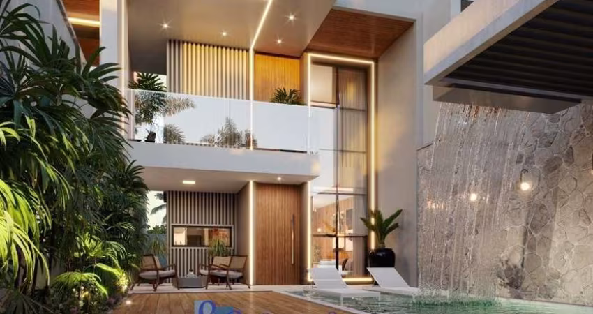 Casa duplex de alto padrão com 4 suítes em Eusébio.