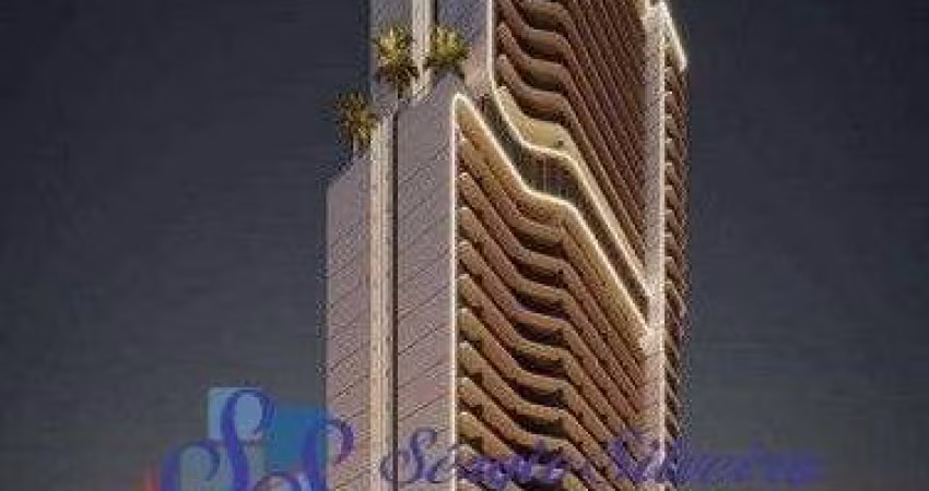 Apartamento nascente no Beach Class com lazer completo em Meireles.
