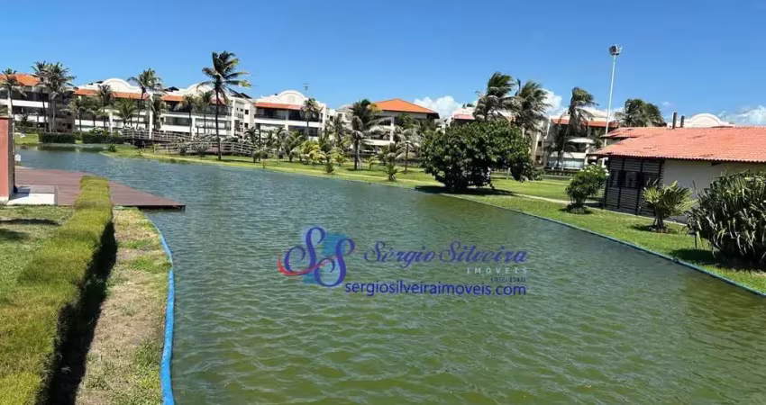 Apartamento amplo com lazer completo no Aquaville Resort, Porto das Dunas.